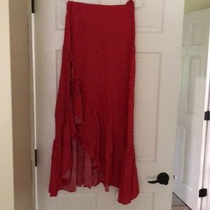 XIX Palms maxi skirt